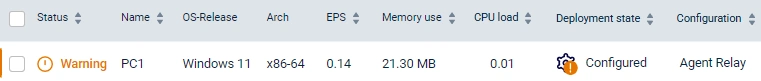 NXLog Agent with out-of-sync configuration