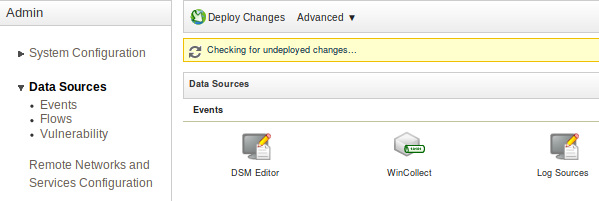 IBM QRadar log sources