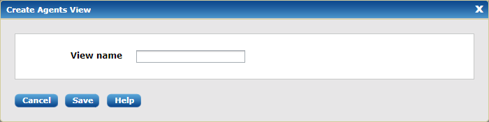 Create Agents View