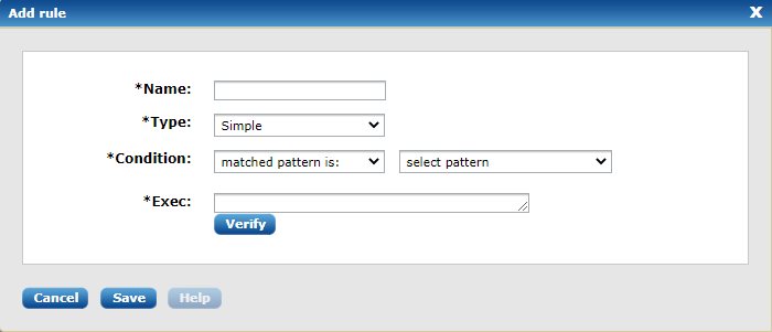 Adding a correlation rule to a ruleset