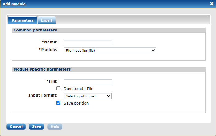 Module: Parameters