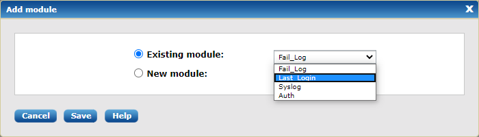 Add an Input Module to a Route