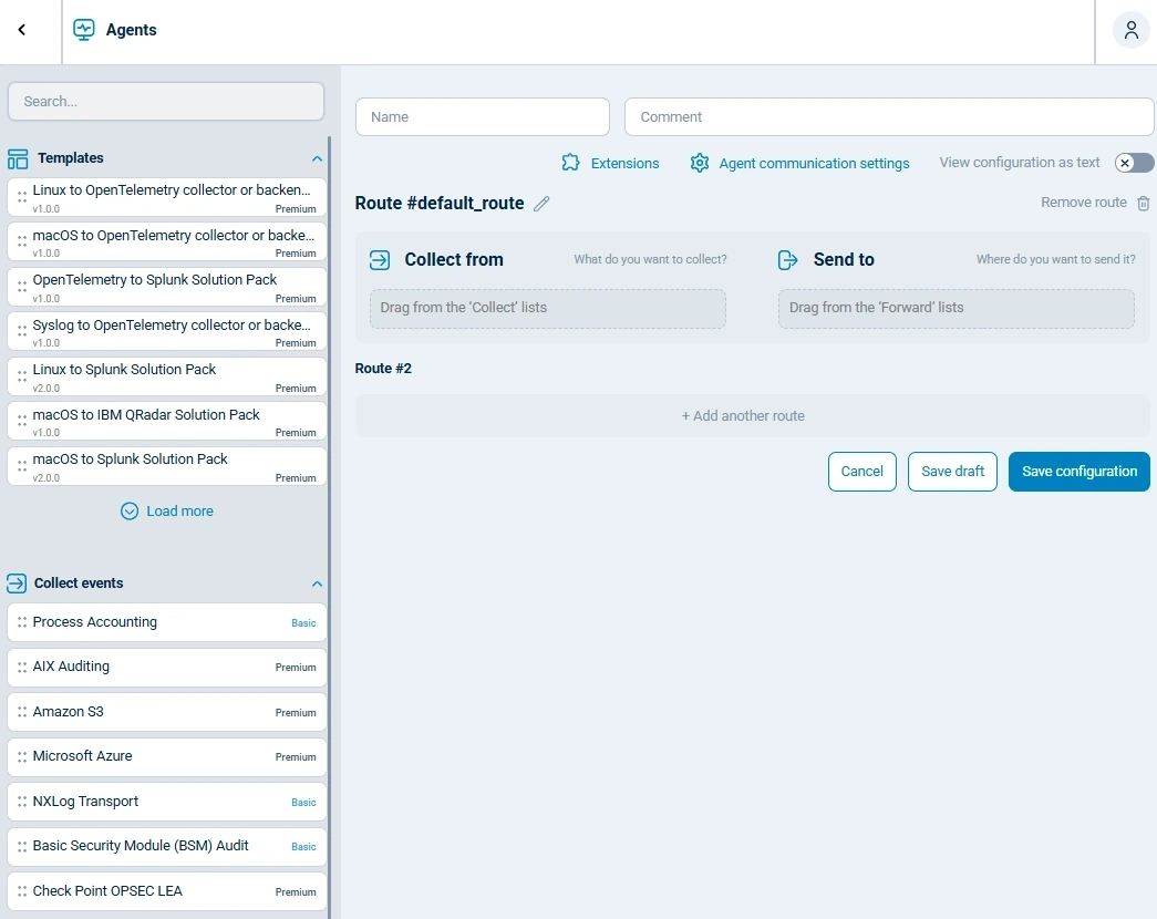 NXLog Platform configuration builder