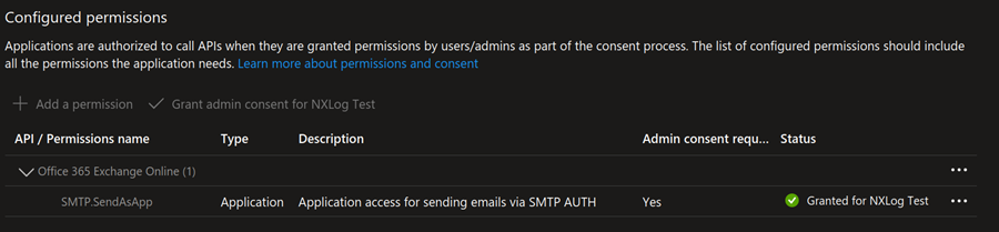 Microsoft Entra ID application permissions